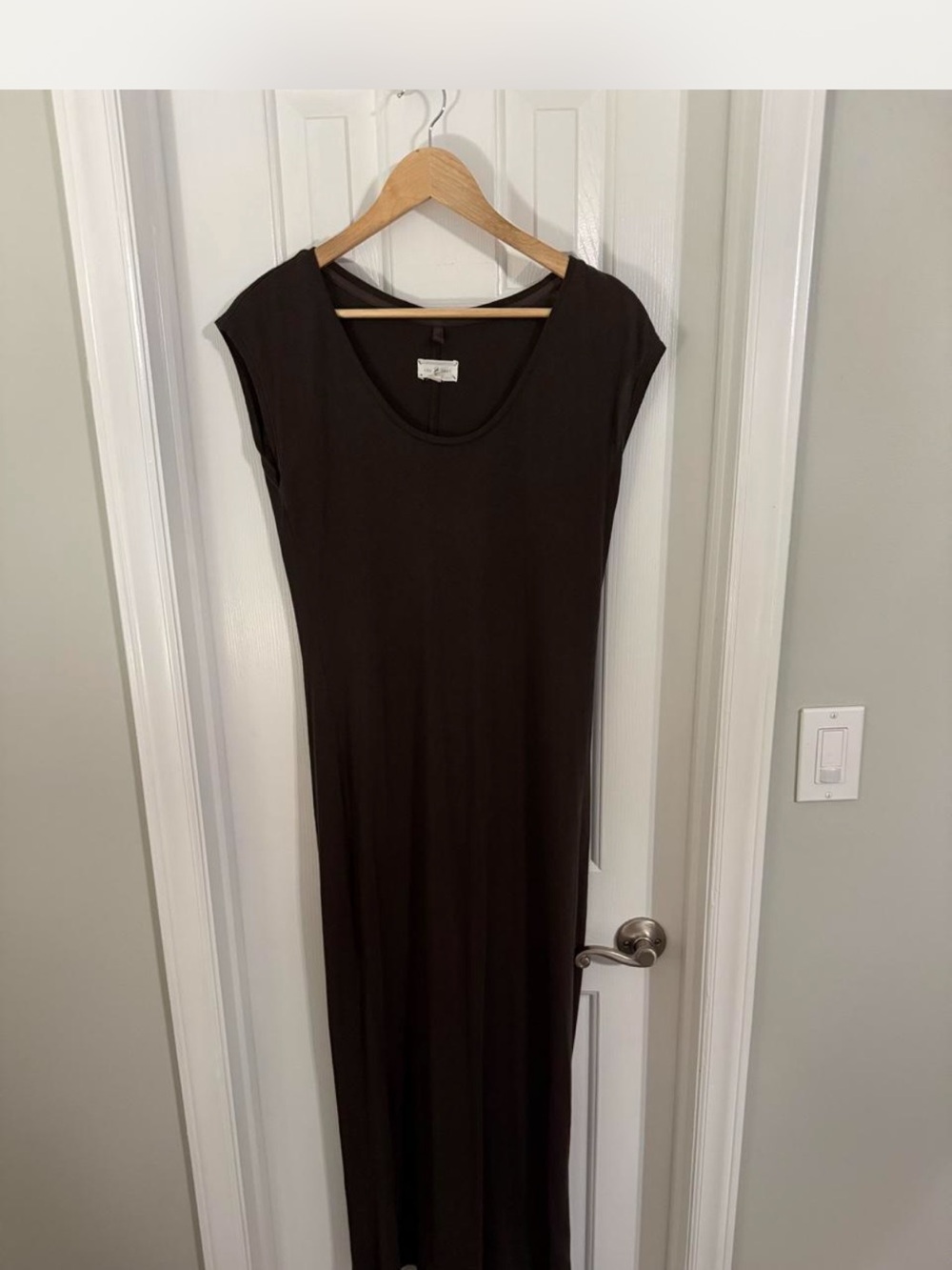 Lou & Grey Olive Green Maxi Dress